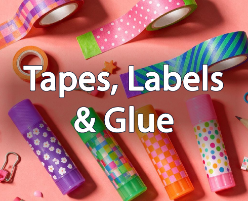 Tapes, Labels, and Glue